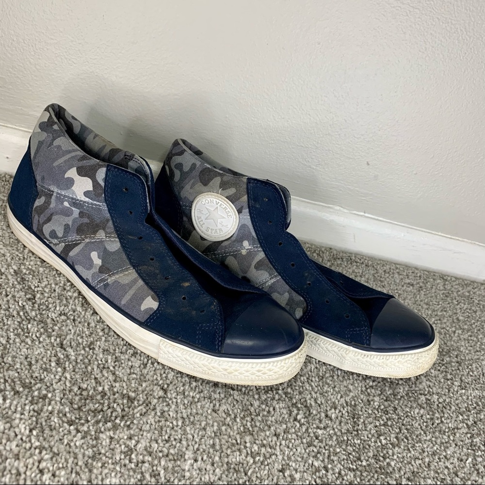 Converse Camo Suede Sneakers